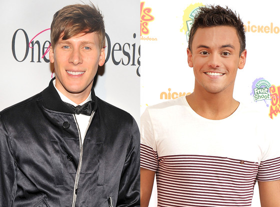 Tom Daley, Dustin Lance Black Tom Daley, Dustin Lance Black